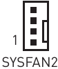 Ventilatorconnector in spanningsmodus