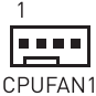 PWM-modus ventilatorconnector