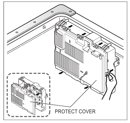 MAIN PWB ASSEMBLY - STAP 1