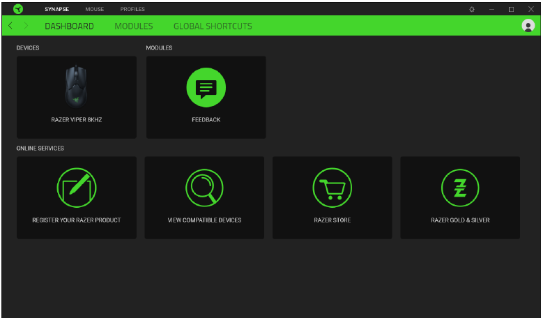 UW APPARAAT CONFIGUREREN - Subtabblad Dashboard