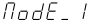 Weighing Only Mode-instelling pictogram