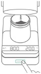 Puls kleine hoeveelheid koffie