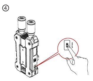 INSTALLATIE VAN DE ONTVANGER - Stap 3