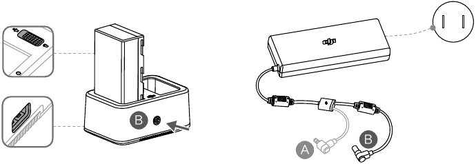 De batterij opladen