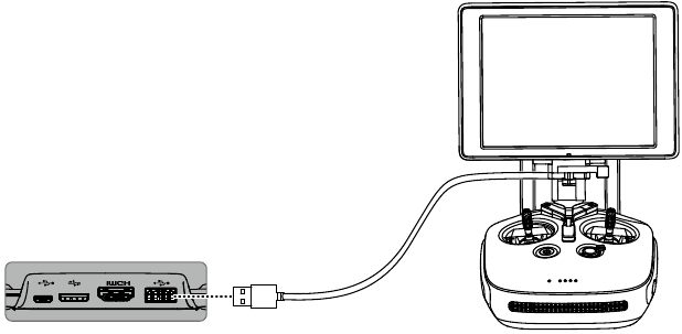 De monitor aansluiten - Stap 1
