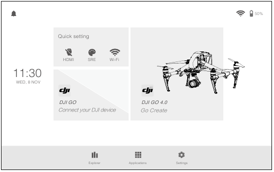 DJI GO/GO 4-app