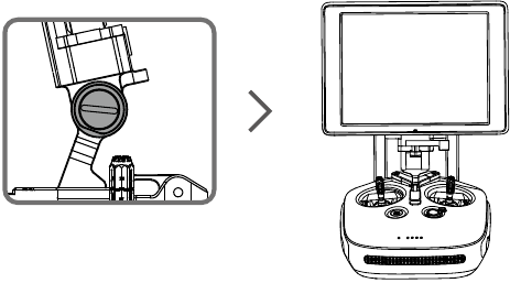 De monitor monteren