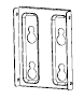 SSD-beugel (2x)