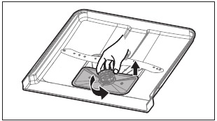 Onderhoud van het filtersysteem - Stap 1