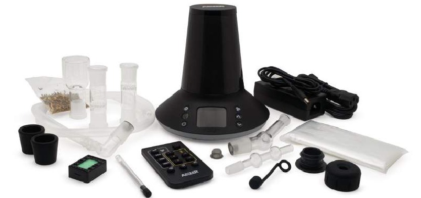 Inhoud van de doos Arizer XQ2