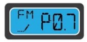 FM (Flow Meter) instellen op PO.7