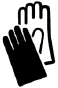 Draag handschoenen