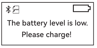 Batterij bijna leeg
