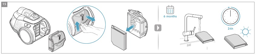 DE FILTERS VERVANGEN - Stap 1