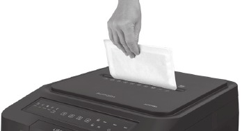 Onderhoud met een shreddervel