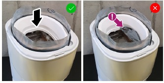 De foliebekleding plaatsen of vervangen - Stap 4