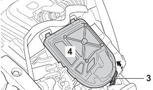 Het luchtfilter reinigen - Stap 2