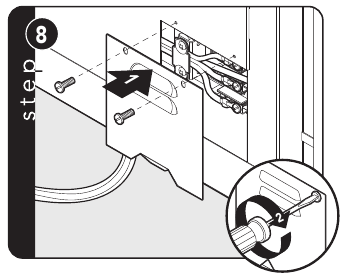 Elektrische aansluiting (4-draads) - Stap 8