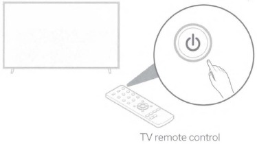 Installatie door verbinding te maken met tv - Stap 4