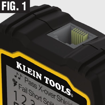 Overzicht van testerpoorten - Deel 1 - Afgeschermde RJ45-aansluiting