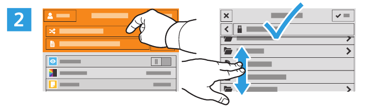 Scannen naar een USB-flashstation - Stap 2