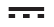 Symbool voor DC-meting