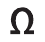 Symbool voor ohm