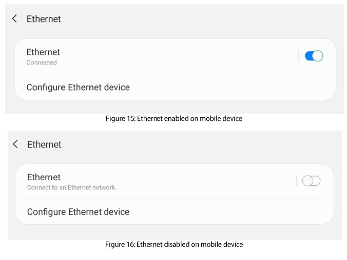 Bekabelde Ethernetconfiguratie - Stap 2