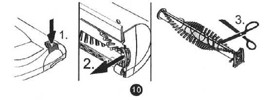 Standard Carpet Brushroll reinigen