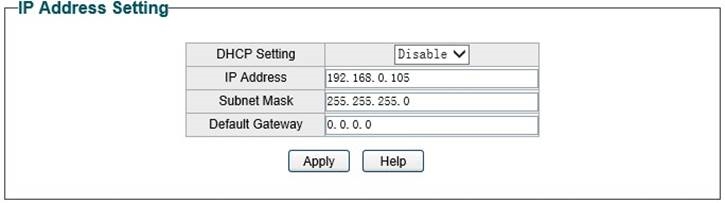 IP-adresinstelling