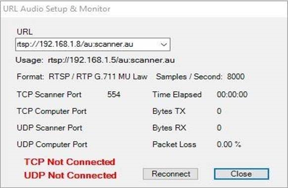 ProScan audioconfiguratie - Stap 3