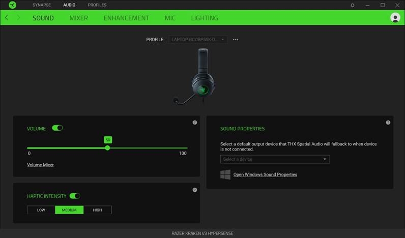 SYNAPSE TAB - Sound