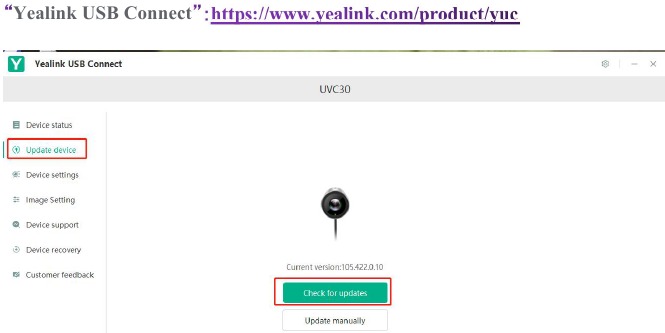 UVC30 upgraden