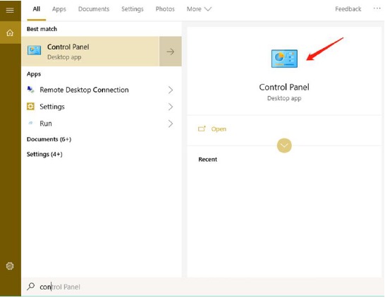 Windows Configuratiescherm