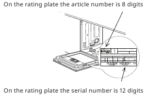 Typeplaatje product