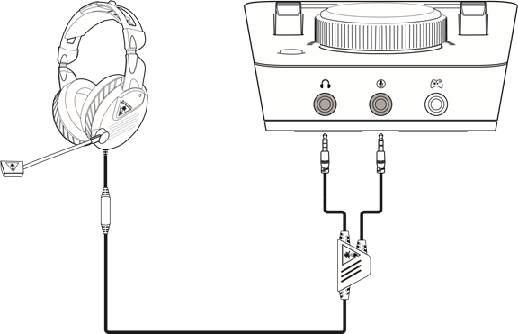 Tournament Noise Cancelling microfoon-installatie