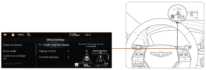 HEAD UP DISPLAY (HUD)