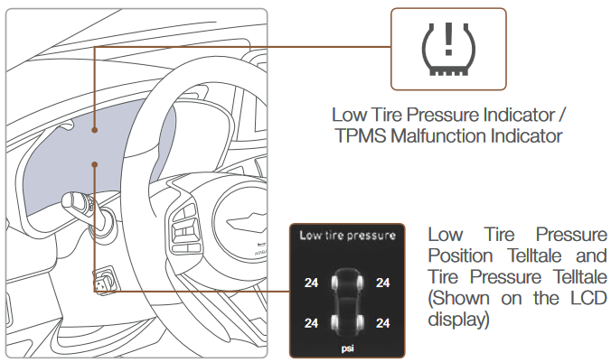 BANDENSPANNINGCONTROLESYSTEEM (TPMS)