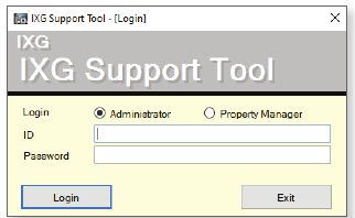 Support Tool starten