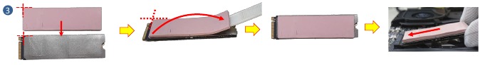 SSD - Montage-informatie - Stap 2