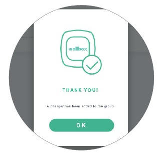 Een oplader toevoegen aan uw account - Stap 3