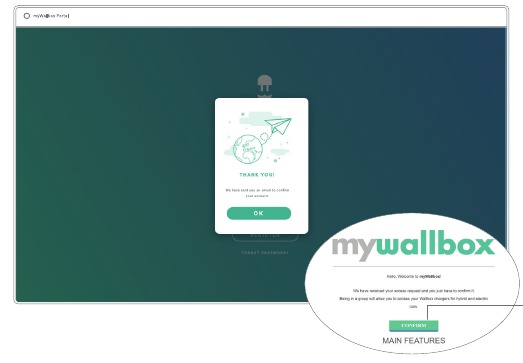 myWallbox-portaal - Stap 3