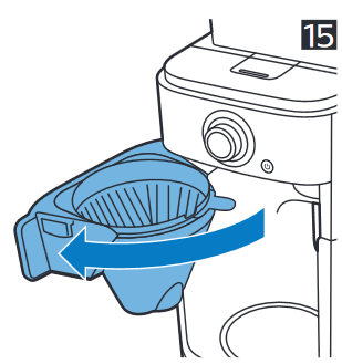 Koffiebonen gebruiken - Stap 3