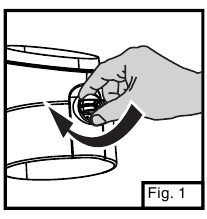 Afb. 1: Brandstofklep dichtdraaien