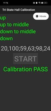 Tri State Hall Calibration
