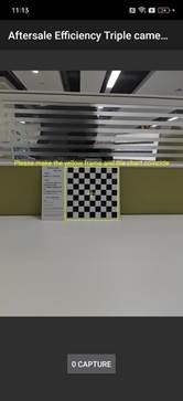 Aftersale Efficiency Triple Camera Calibration (hoofdcamera + groothoek)