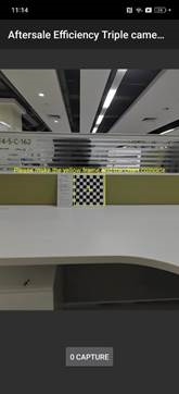 Aftersale Efficiency Triple Camera Calibration(105cm) (hoofdcamera + telelens)