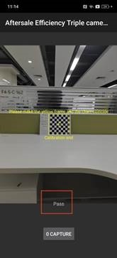 Aftersale Efficiency Triple Camera Calibration(105cm) (hoofdcamera + telelens)