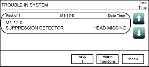 Scherm Storingenlogboek