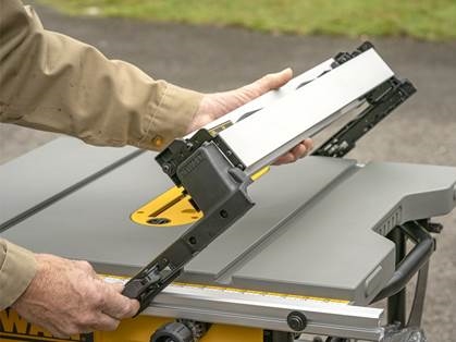De DeWalt Fence demonteren - Stap 2